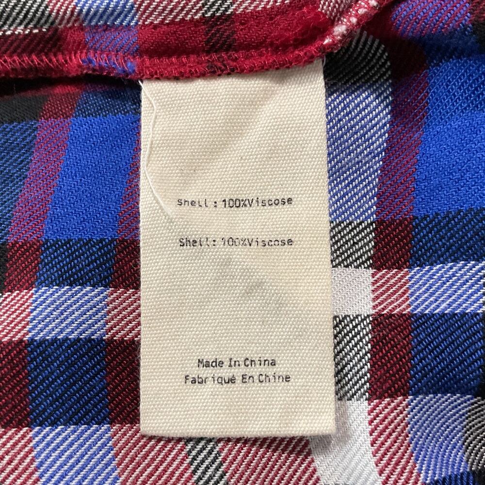 L'agence Chic Multi Scarf Plaid Cameron Shirtdress Size S - Picture 4 of 5